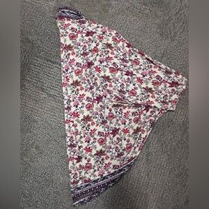 Charlotte Russe Floral Oversized Open Front Cocoon Cardi Kimono Size M Y2K